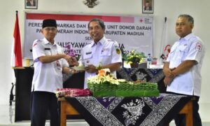 Pj. Bupati Madiun Resmikan Markas dan Kantor UDD PMI