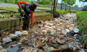 Mengais Rezeki Ditengah Semburat Sampah Kiriman ‘Sang Biang Kerok’