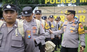 Saat Apel, Kapolres Madiun Ingatkan Personel Jaga Netralitas Polri