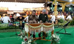 Disela Pagelaran Wayang Kulit, Peresmian Gedung Baru RSUD Dolopo