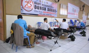 Donor Darah, Perkuat Hubungan antara Polri dan Masyarakat