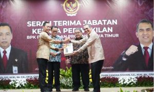 Pj. Bupati Madiun Hadiri Sertijab Kepala Perwakilan BPK Provinsi Jatim