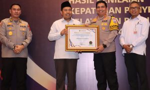 Nilai 86,96, Polres Madiun Raih Penghargaan Kategori Pelayanan Publik