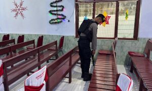 Jelang Natal 2024, Polres Madiun Sterilisasi ‘Tempat Ibadah’