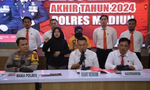 Polres Madiun Sampaikan Rilis Akhir Tahun sepanjang 2024