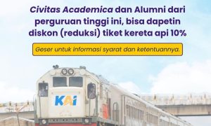 Dukung Mobilitas Akademisi, KAI Daop 7 Madiun Berikan Diskon Tiket 10%