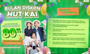 September Ceria: KAI Daop 7 Madiun Sambut HUT Ke-80 dengan Berbagai Promo dan Acara Menarik!