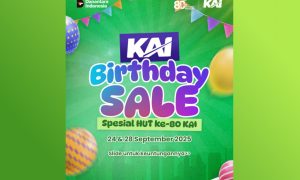Tandai HUT ke-80, KAI Daop 7 Madiun Siapkan Berbagai Promo Tiket Kereta Wujud Komitmen Apresiasi Pelanggan