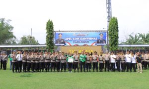 Apel Ojol Kamtibmas, Kapolres Madiun Beri Penghargaan untuk Paguyuban